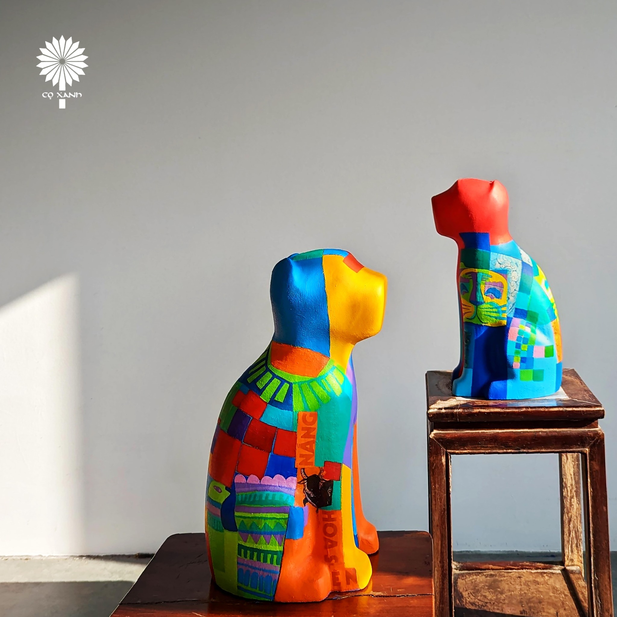 tượng chó lê minh trí