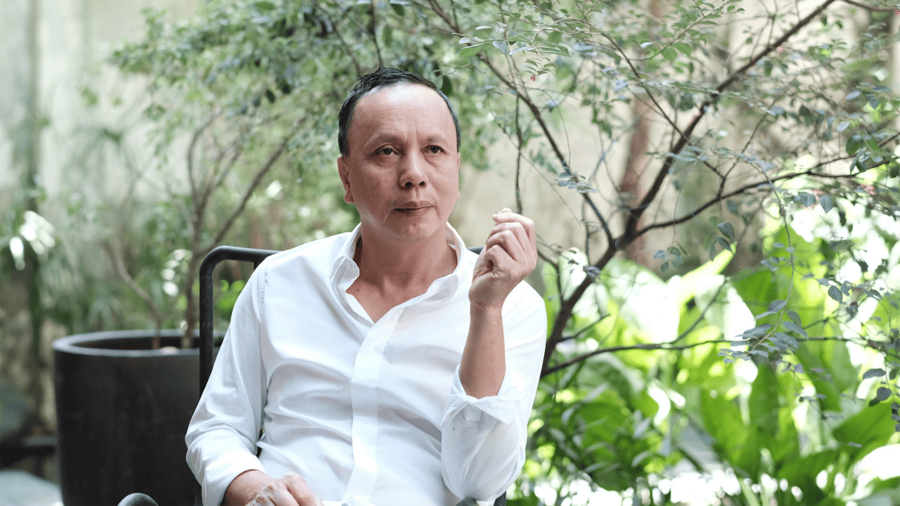 Chân dung họa sĩ Lê Thanh Sơn (nguồn ảnh: VietNamNet)