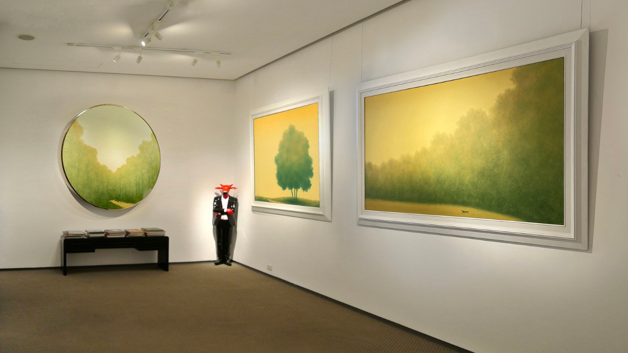 Color variation in Hong Viet Dung’s painting