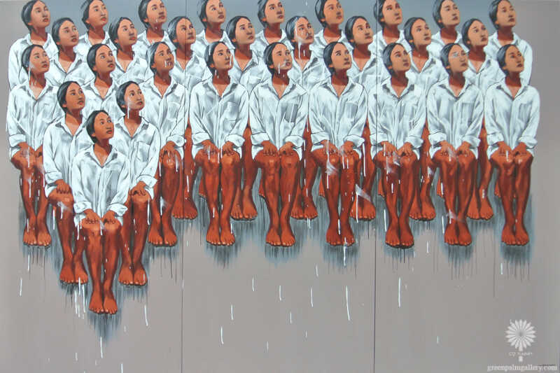 “Ascention V”- a thought-provoking work by Nguyen Trong Minh