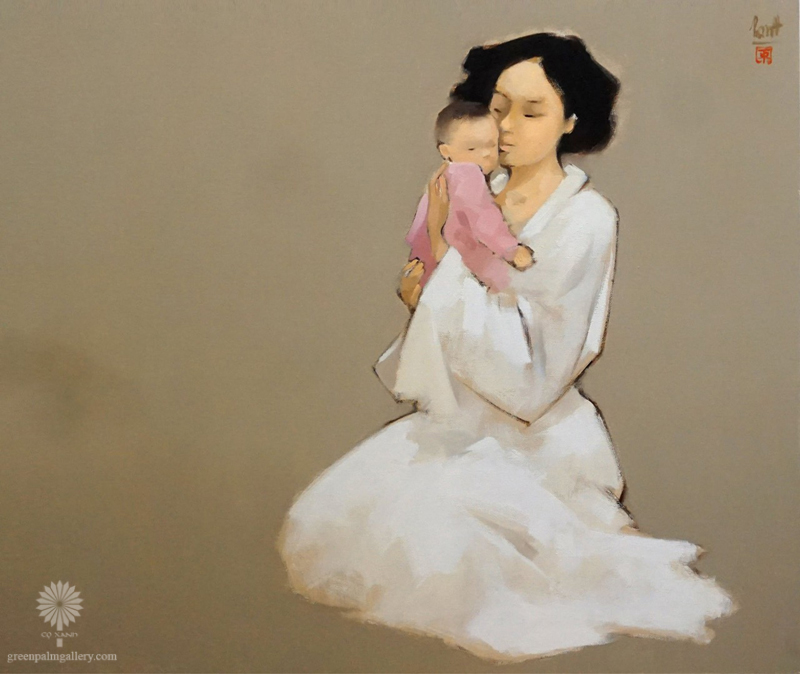 “The mother” – A quintessential expression of maternal love by artist Nguyen Thanh Binh