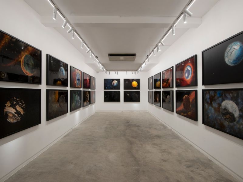 Galerie Quynh is renowned for its deep engagement with contemporary art in HCM City.