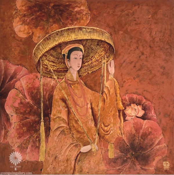 Cô gái Kinh Kỳ khắc họa vẻ đẹp thanh lịch của người phụ nữ Hà Thành xưa.
