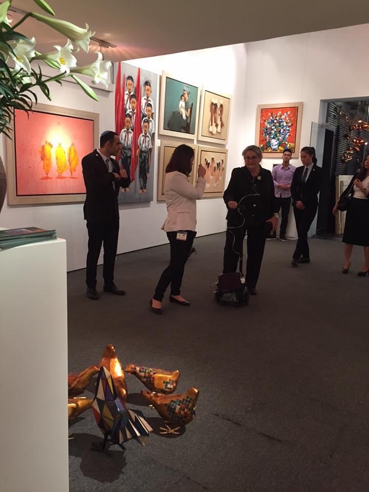 Vinh Dự Đón Tiếp Phu Nhân Tổng Thống Israel - 03/2017